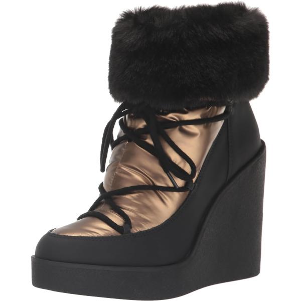 【並行輸入品】Jessica Simpson Women's Myina Wedge Fur Boo...
