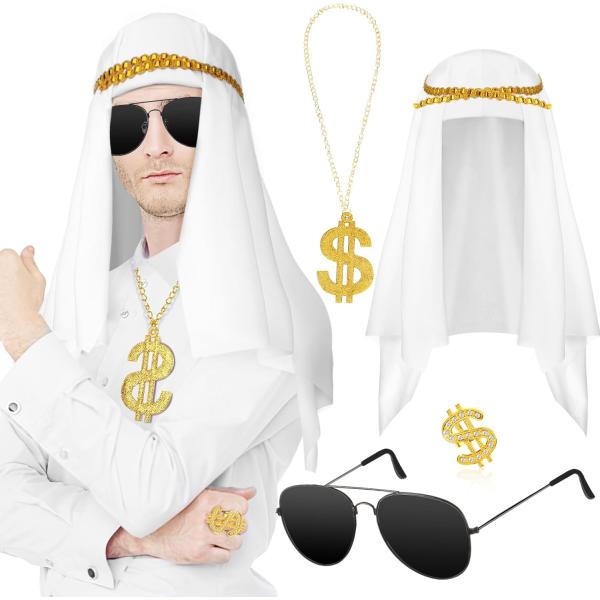 【並行輸入品】4 Pcs Dubai Arab Costume Accessories Hallow...