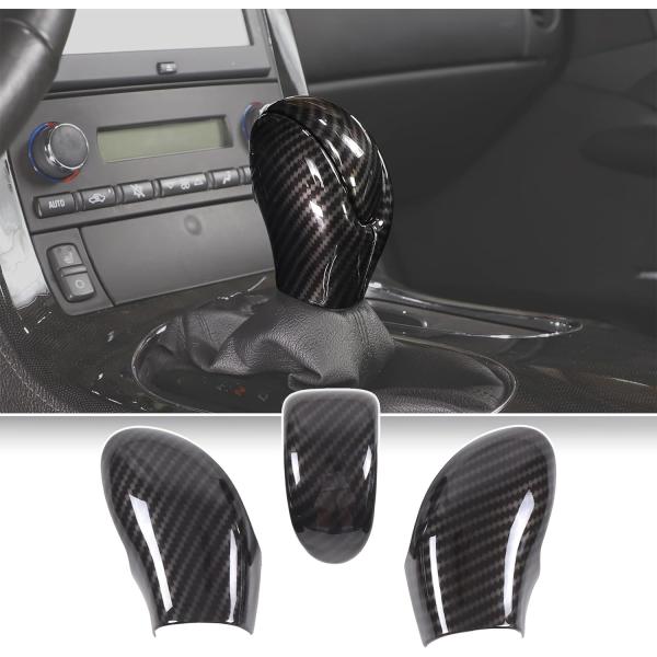 【並行輸入品】Qiosreui Center Console Gear Shift Head Cov...