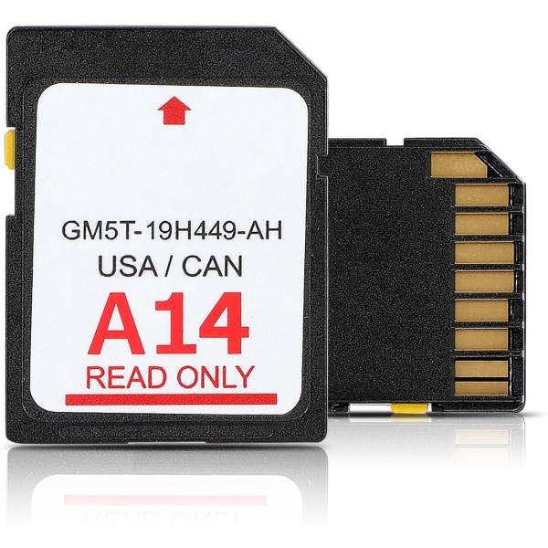 2023 Latest Navigation SD Card A14 Newest Car GPS ...