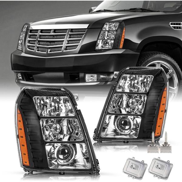 【並行輸入品】JSBOYAT HID/キセノン ヘッドライトアセンブリ 交換用 2007-2014 ...