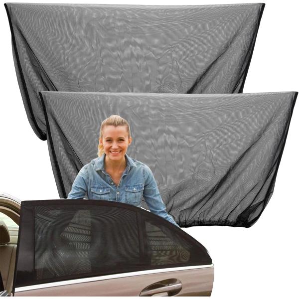 KUWAI Car Window Cover  2pcs Mesh Breathable Baby ...