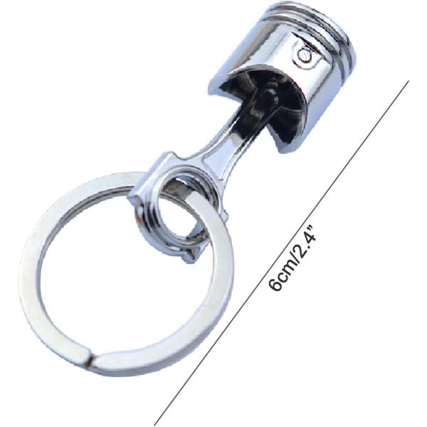 【並行輸入品】Auto Keychain Piston Connecting Rod Metal F...