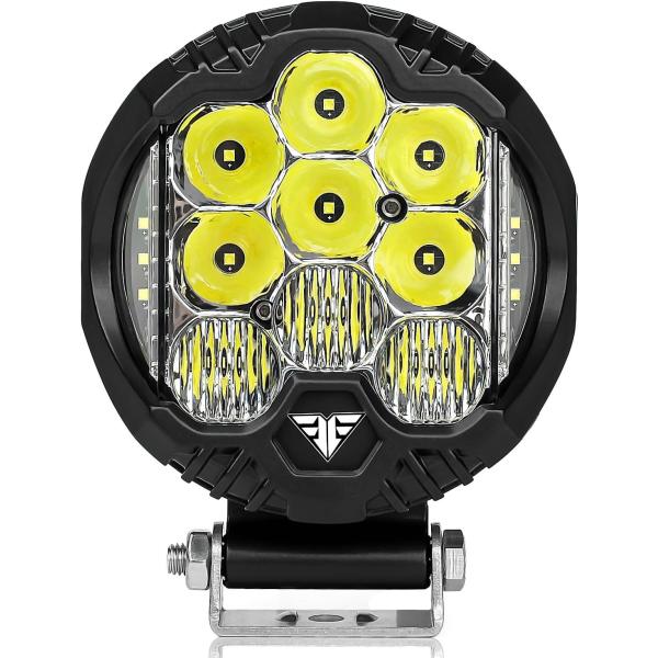 【並行輸入品】5インチ 50W LED オフロードライト 1個 サイドシューター LED ポッドライ...