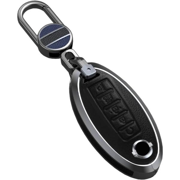 【並行輸入品】ontto Car Key Cover Fit for Nissan Key Fob ...