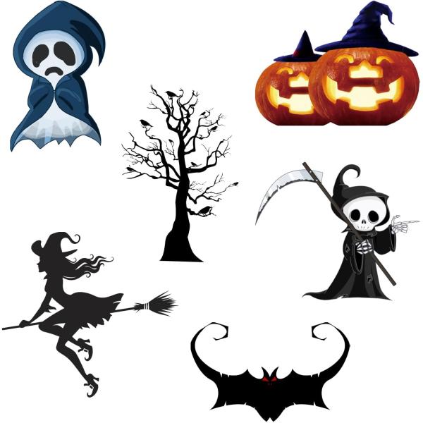 【並行輸入品】Fogfar 6 PCS 3D Car Door Stickers  Hallowee...