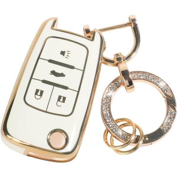 【並行輸入品】Zlirfy キーフォブカバー ソフトTPUキーシェル カーアクセサリー キーシェル ...