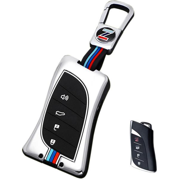 【並行輸入品】LEXKASO Car Key Fob Cover for Lexus Accesso...