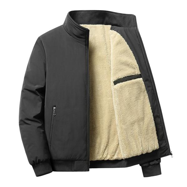 【並行輸入品】Men's Oversize Jacket Casual Stand Collar O...
