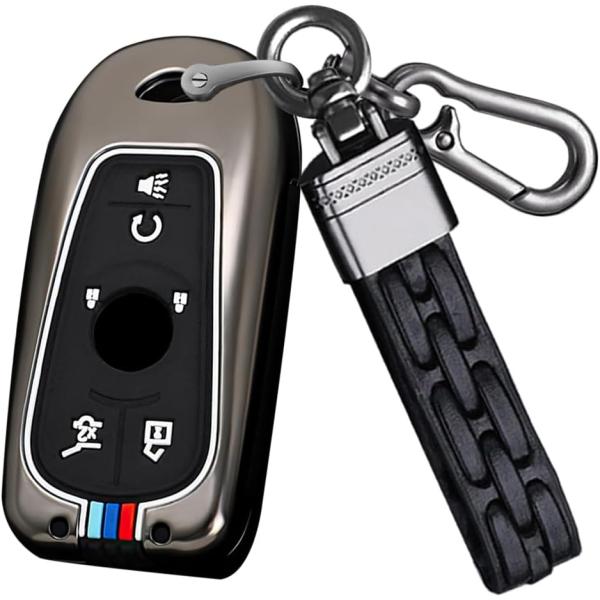 【並行輸入品】SANRILY Luminous 6 Button Key Fob Cover Cas...