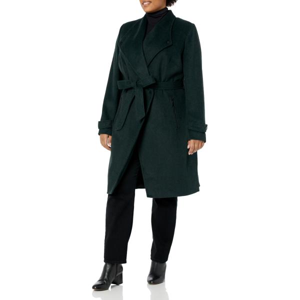 【並行輸入品】CITY CHIC PLUS SIZE COAT ISABELLA IN EMERAL...