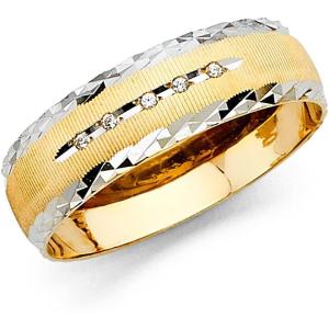【並行輸入品】Sonia Jewels 14k White and Yellow Gold Ring...