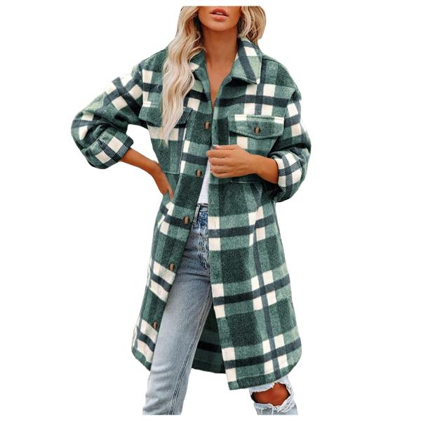 warehouse clearance Flannel Shirts for Women Quilt...