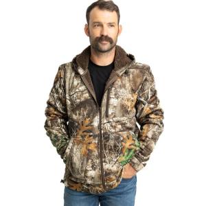 Realtree Men&apos;s Camo High Pile Fleece Vest Jacket f...