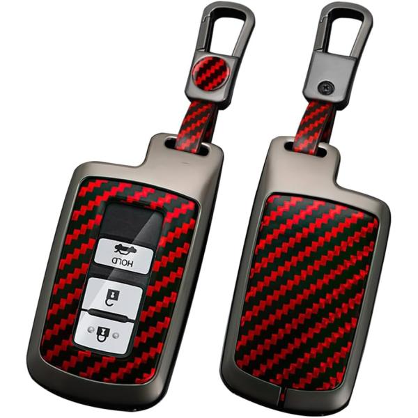 【並行輸入品】ontto Metal Car Key Cover with Keychain Fit...