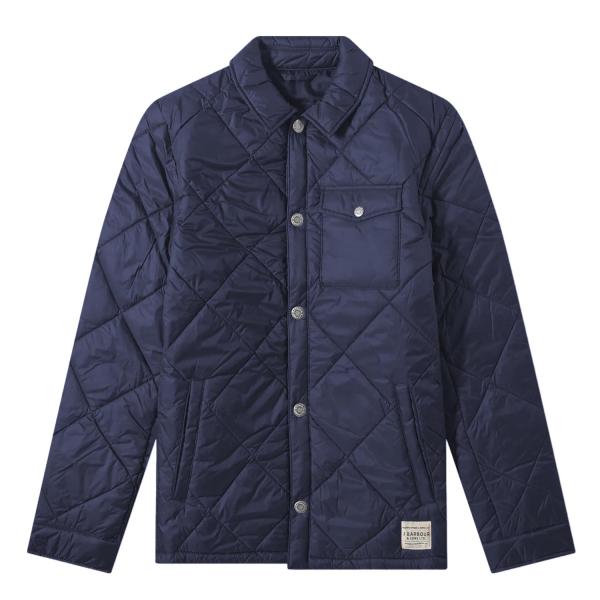 【並行輸入品】Barbour Mens Summer Shirt Quilt Jacket X La...
