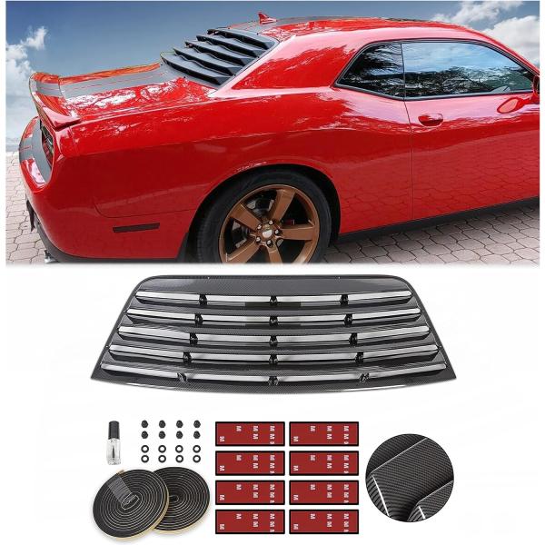 【並行輸入品】Kojem ウィンドウスクープルーバー 2008-2023 Dodge Challen...