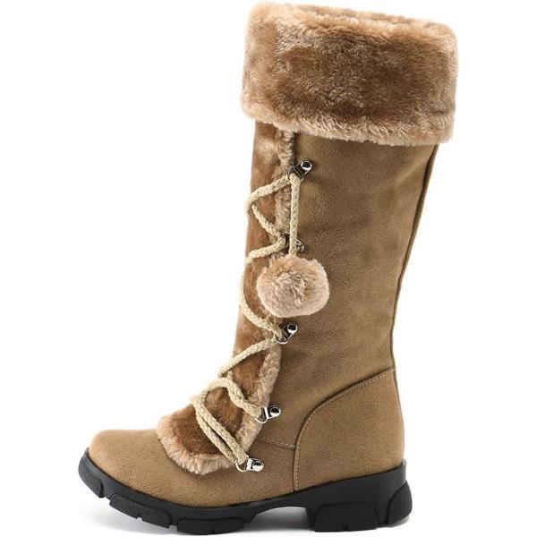 【並行輸入品】JWSVBF Womens Snow Boots Winter Warm Ankle ...