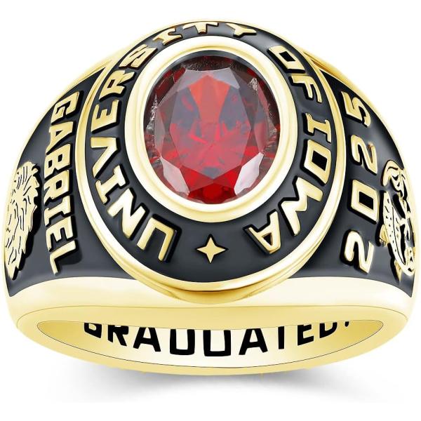 【並行輸入品】JNJ Men's Class Ring  personalized for high...