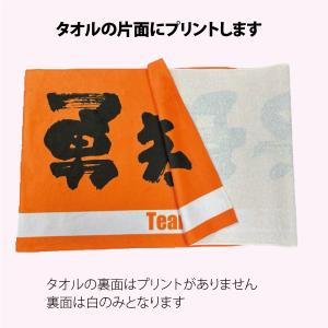応援用全面印刷タオル ライン入り(フェイスタオ...の詳細画像2