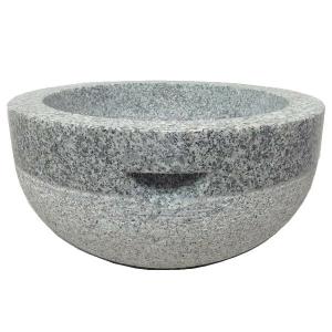 石臼(いしうす)・木製台セット(約3升用)/お餅つき道具(用品) [送料