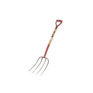 富士山田工業 フジ木柄フォーク 4本爪 農用 農業 酪農 ホーク : 農家の