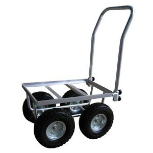 アルミフレーム一輪車 バケットプラスチック【送料無料】【沖縄・離島