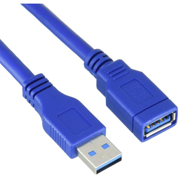 変換名人 USB3.0延長ケーブル [ A・オス - A・メス ] [ 1.8m ] USB3-AA...