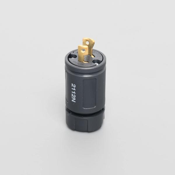 アメリカン電機 引掛形 ナイロンプラグ 2P15A125V 2112N