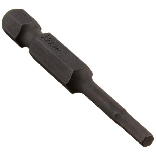 コーケン 1/4(6.35mm)H ヘックスビット 全長50mm 3mm 121H.50-3