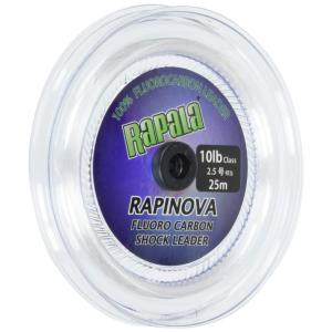Rapala(ラパラ) リーダー ラピノヴァ ショックリーダー フロロカーボン 25m 2.5号 10lb クリア RFL25M10