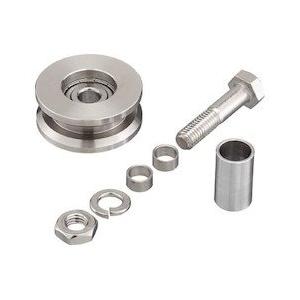 ダイケン ステンレス製重量戸車用車 車径Φ80 DS80V