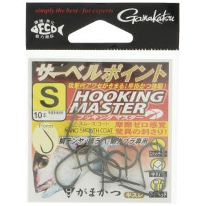 がまかつ 針 (バラ) サーベルポイント フッキングマスター(NSC) S