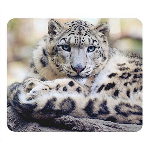 ユキヒョウのマウスパッド：フォトパッド（ 世界の野生動物シリーズ ） (A)