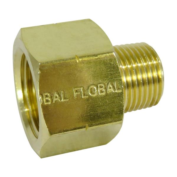 【RoHS】黄銅製異径オスメスソケット GMF(R)-0403-BS