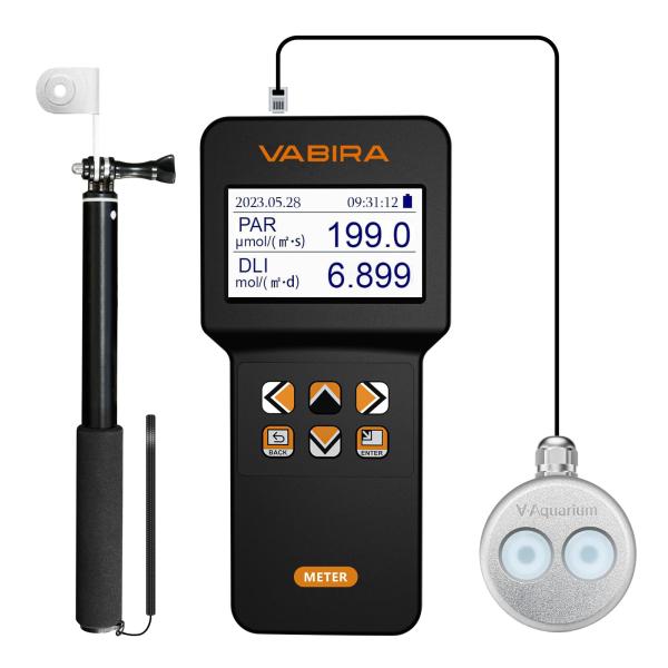水族館用VBR-AQUA IP68 PARメーター、Reef.R、G、B PAR separatee...