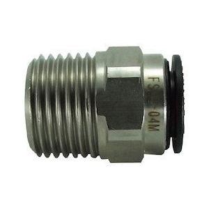 チヨダ ファイブSUSメイルコネクタ 12ｍｍ・R1/2 FS1204M