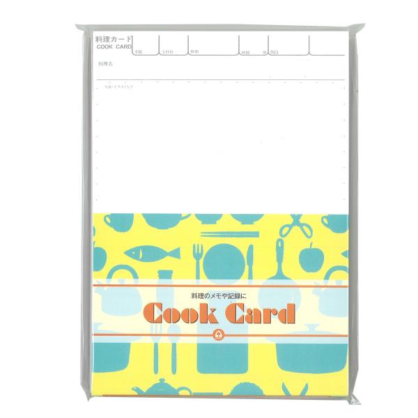 コレクト 秘書カード B6 料理 CS-605