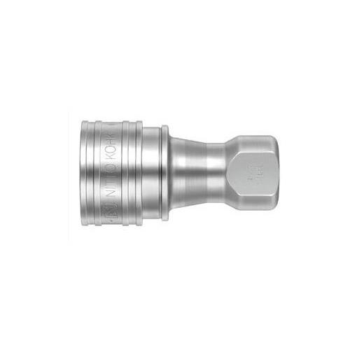日東工器 中圧用SPカプラ TypeA ソケット(おねじ取付用) R1/4 真ちゅう 2S-A-FK...