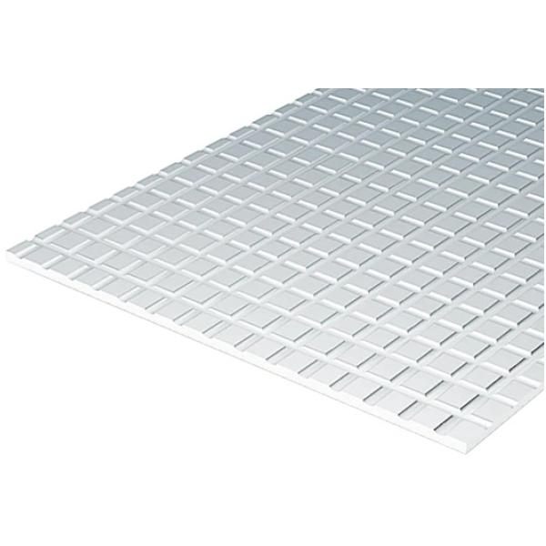 京商 エバーグリーン スケールモデル プラシート タイル浅溝タイプ タイルサイズ3.2mm x 3....