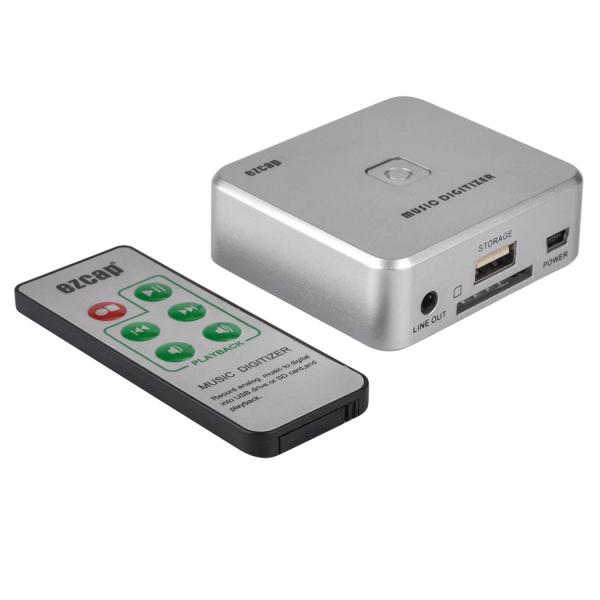 オーディオデジタルコンバーター アナログ音声をMP3に変換 ミュージックデジタイザ SDカード/US...