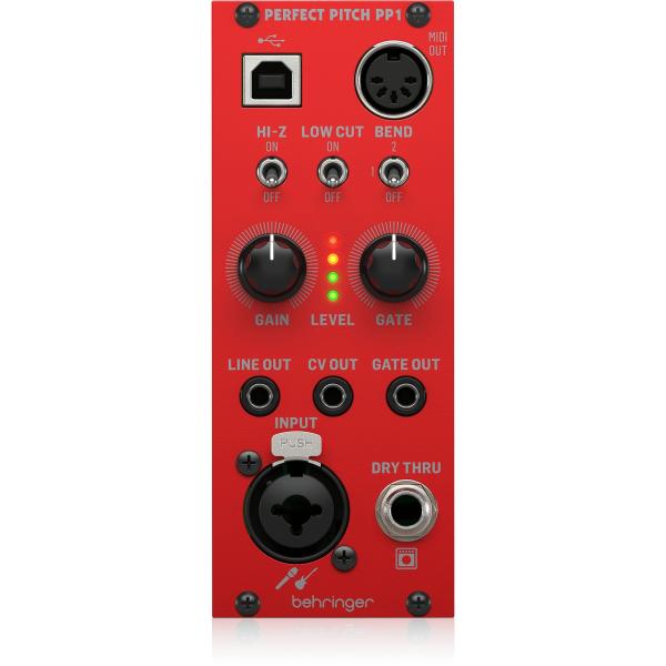 ベリンガー ユーロラックシンセサイザーモジュール オーディオ信号をCV/MIDI/USB MIDIへ...