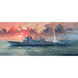 フライホーク 1/700 USS バンカー・ヒル 1991 通常版 プラモデル FLYFH1167