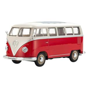 WELLY 1/24 VW T1 バス 1963 レッド 完成品