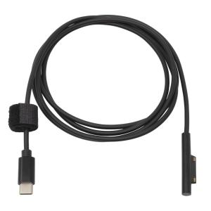 アイネックス USB-C - DC電源変換ケーブル PD45W対応 Surface用 1.5m CDC-SURF-15