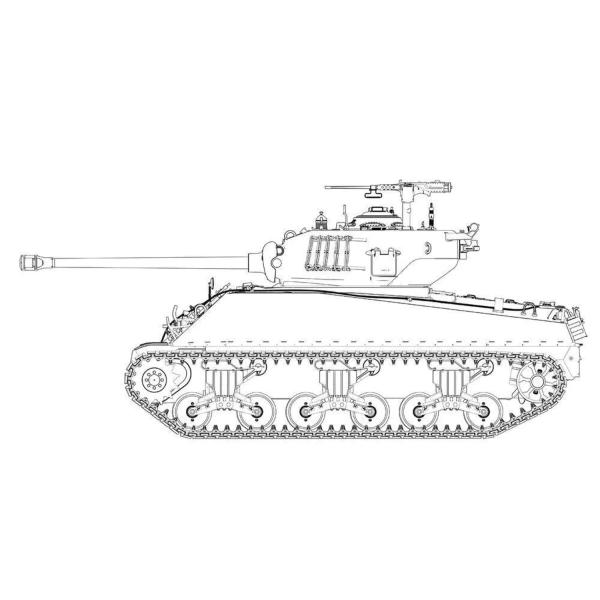 ライフィールドモデル 1/35 M4A3 シャーマン 76W VVSS 後期型 通常版 プラモデル ...