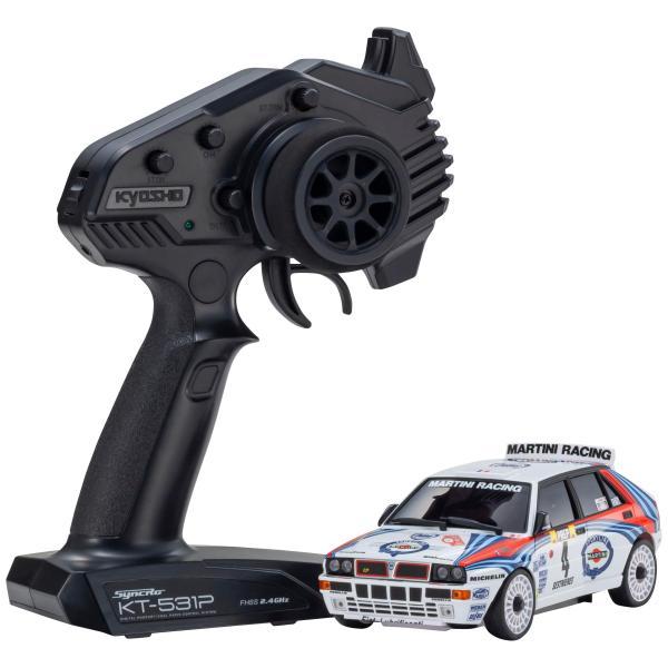京商 (Kyosho) ミニッツAWD ランチア デルタ No.4 1992 モンテカルロラリー 優...