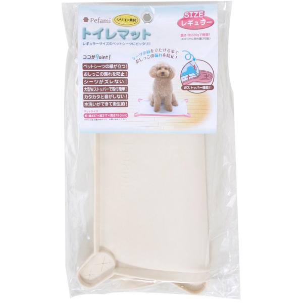 アース・ペット アースペットTK ペファミ トイレマット03 レギュラー アイボリー