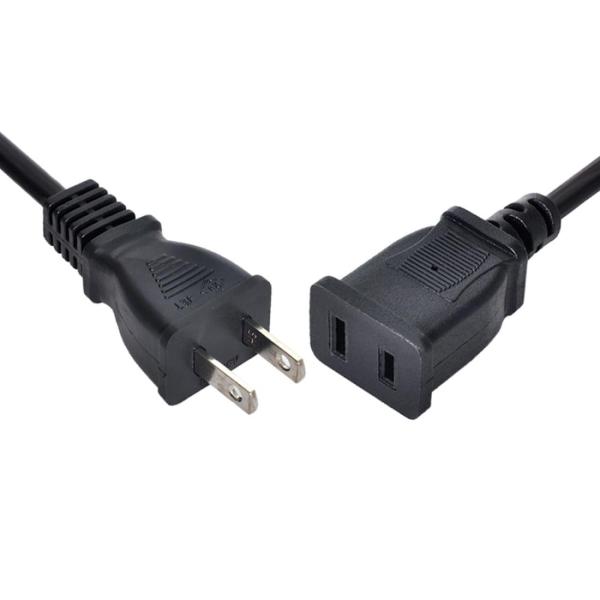 CableccUSAコンセントセーバー電力延長コードケーブル2ピンNEMA1-15PからNEMA1-...