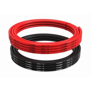 14AWGシリコンケーブル3mセット